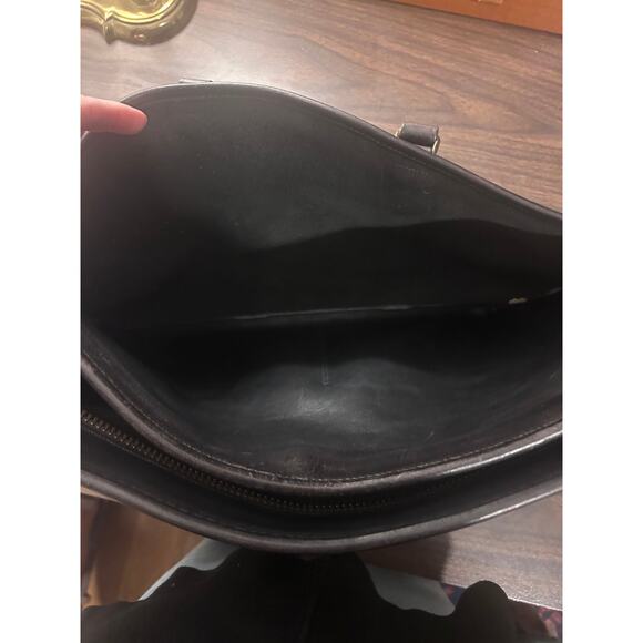 Vintage Coach Embassy Briefcase No. 018-0029 USA Made Black Glove Tanned Leather - Picture 6 of 12